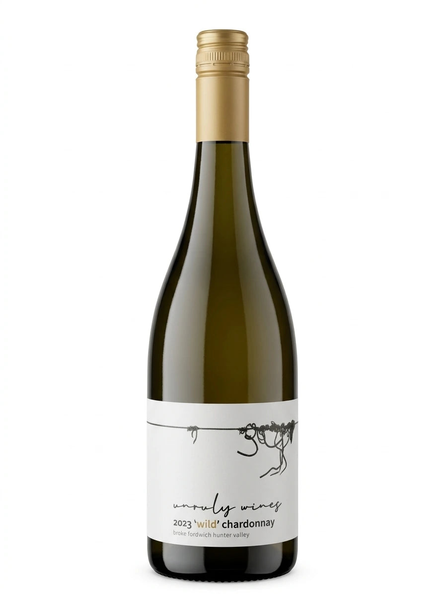 2023 Wild Chardonnay, wild fermented, by Unruly Wines, Broke Fordwich, Hunter Valley